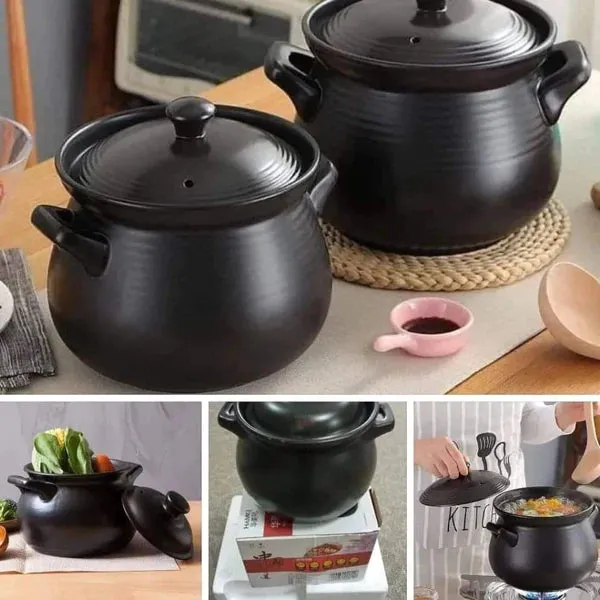 3Litres Porcelain Cook & Serve Pot