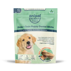 Anipal Grow and Train Puppy Dental Sticks Treat 160g