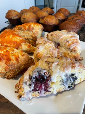 Assorted Frozen Scones (4 pack)