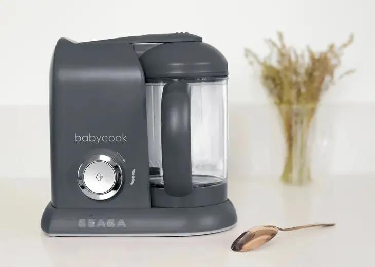 Beaba Babycook Solo Baby Food Maker - Charcoal