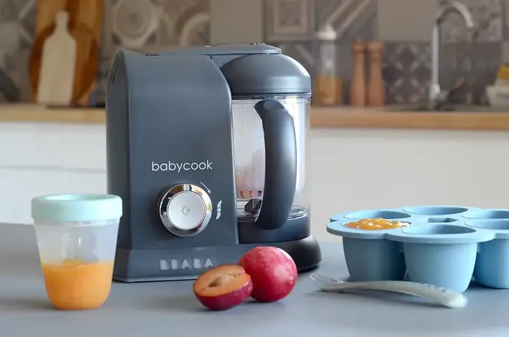 Beaba Babycook Solo Baby Food Maker - Charcoal