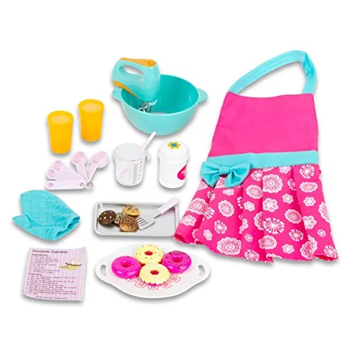 Beverly Hills Complete 18" Doll Baking Set, with 16 Accessories