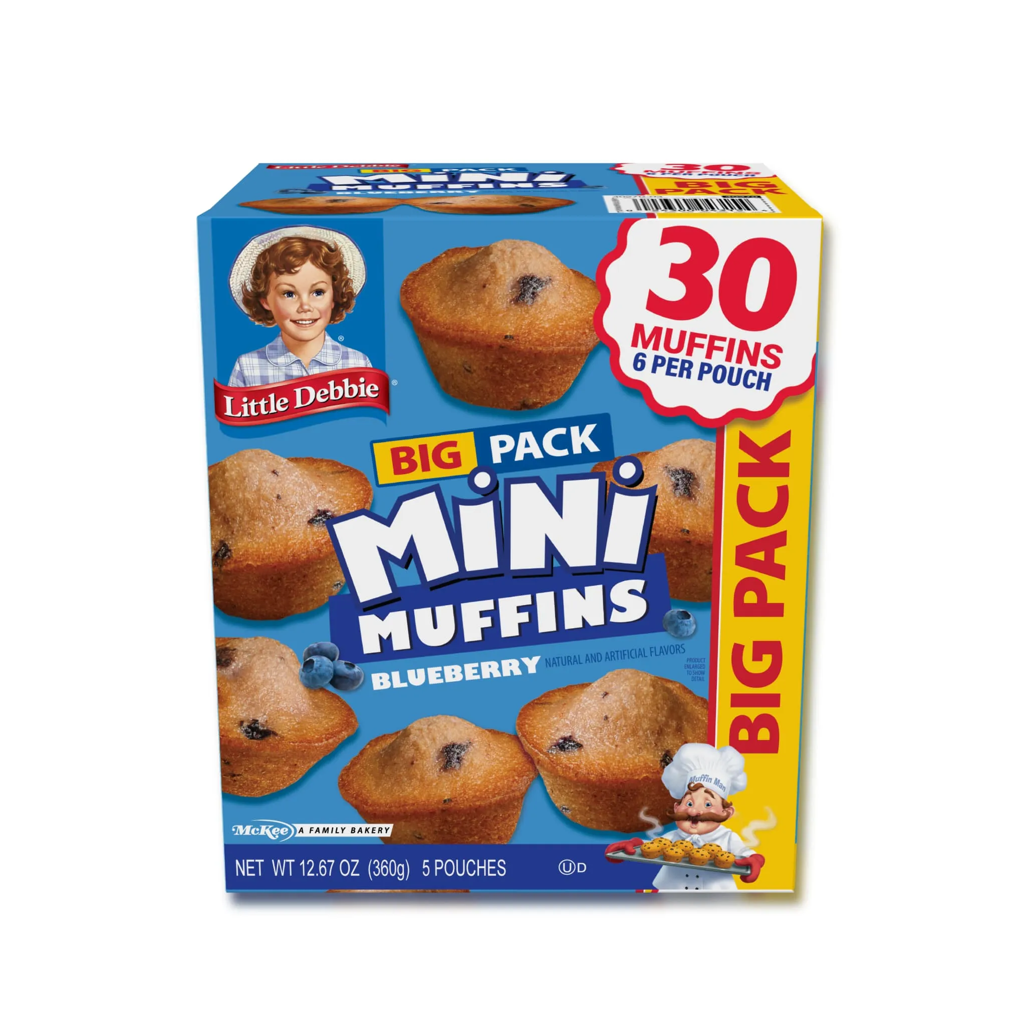 Big Pack Mini Muffins- Blueberry