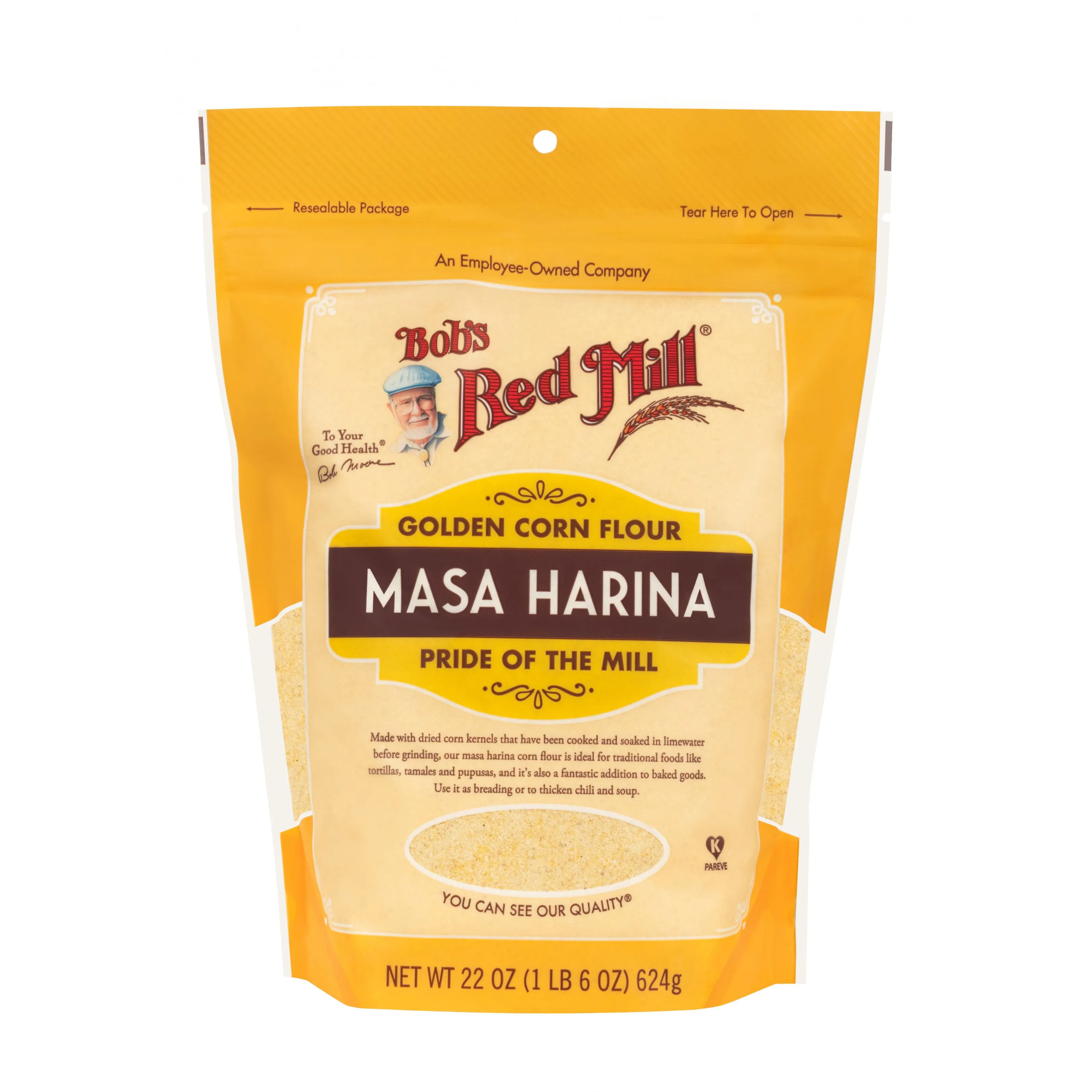 Bob’s Red Mill Golden Corn Masa Harina Flour 680g