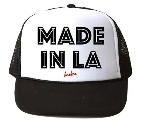 Bubu - Made In LA White/Black Trucker Hat