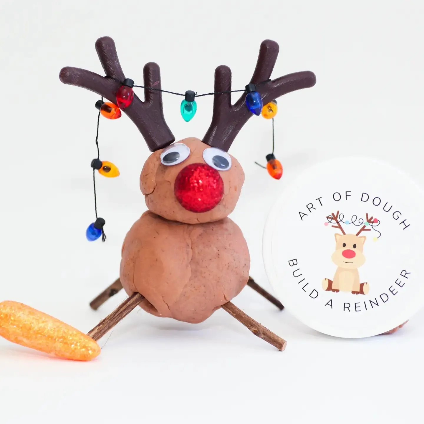 Build a Reindeer Sensory Jar