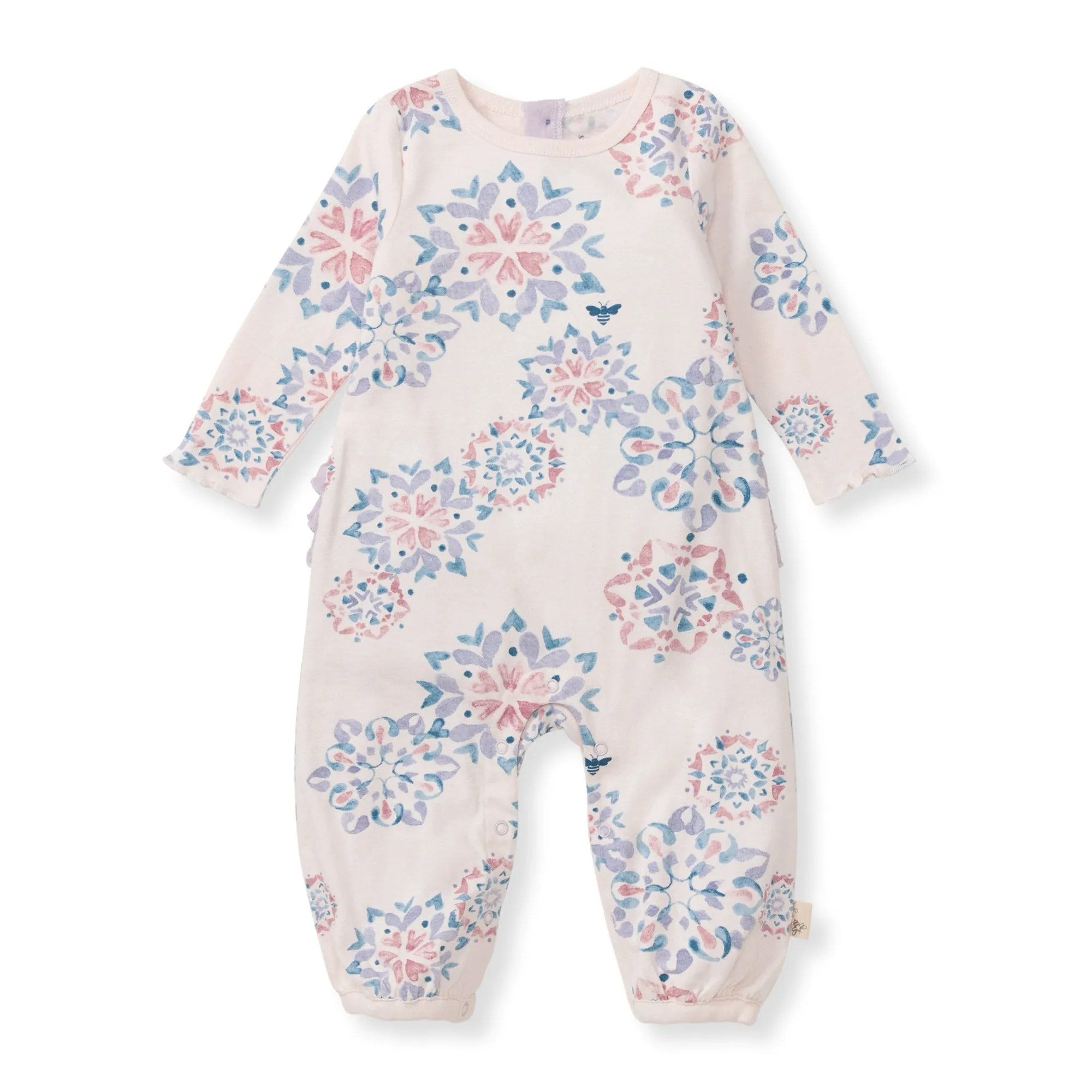 Burt's Bees Organic Baby Homemade Snowflakes Jumpsuit