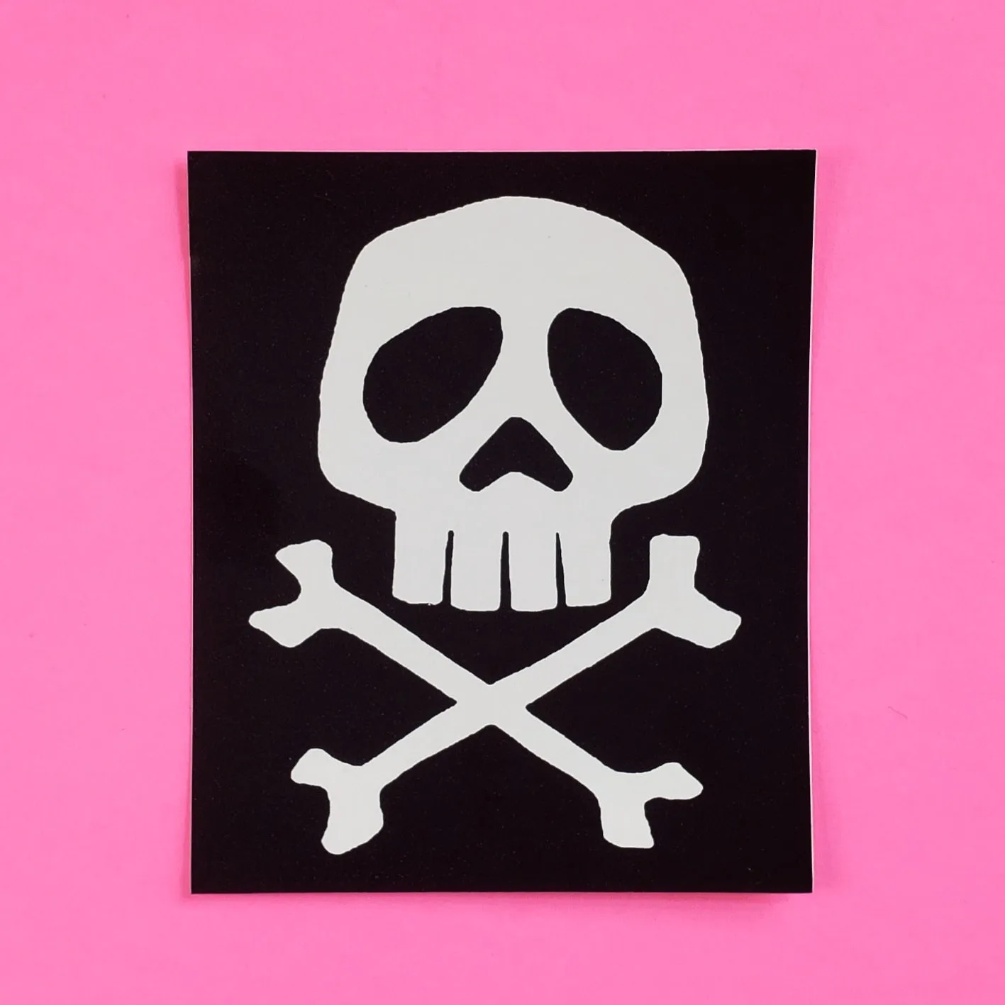 Captain Harlock Skull Sticker by Goblinhaus