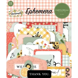 Carta Bella Cardstock Ephemera - 34 pack  Icons - Homemade*