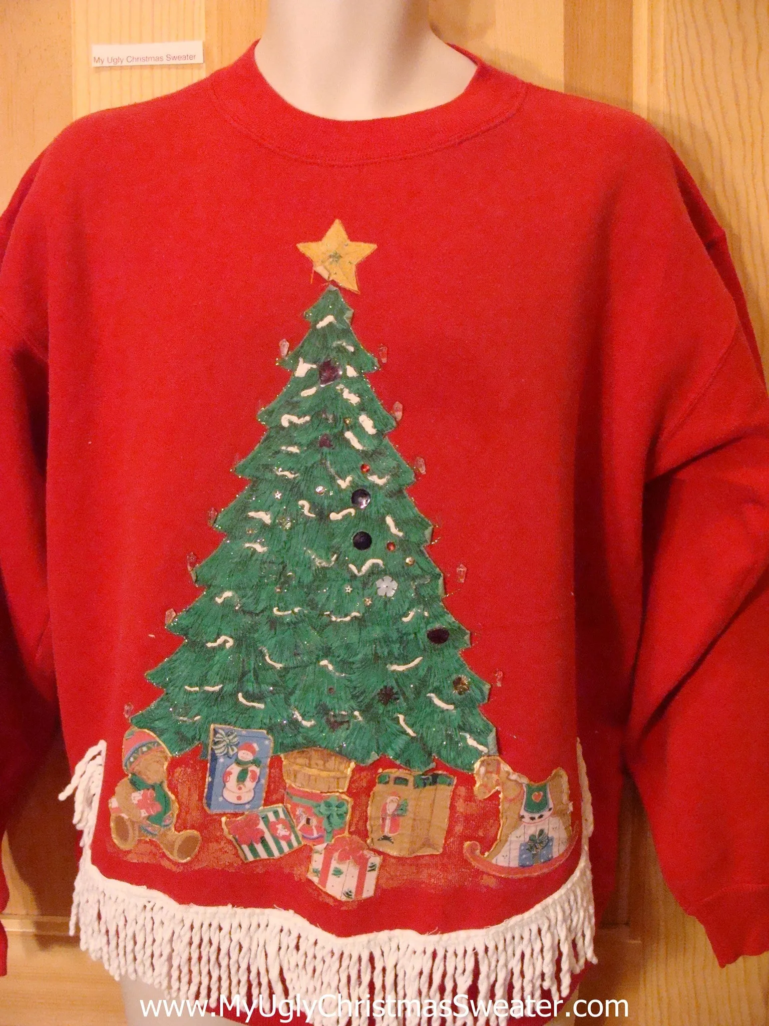 Cheap Christmas Sweatshirt Homemade Tree Gifts Frine