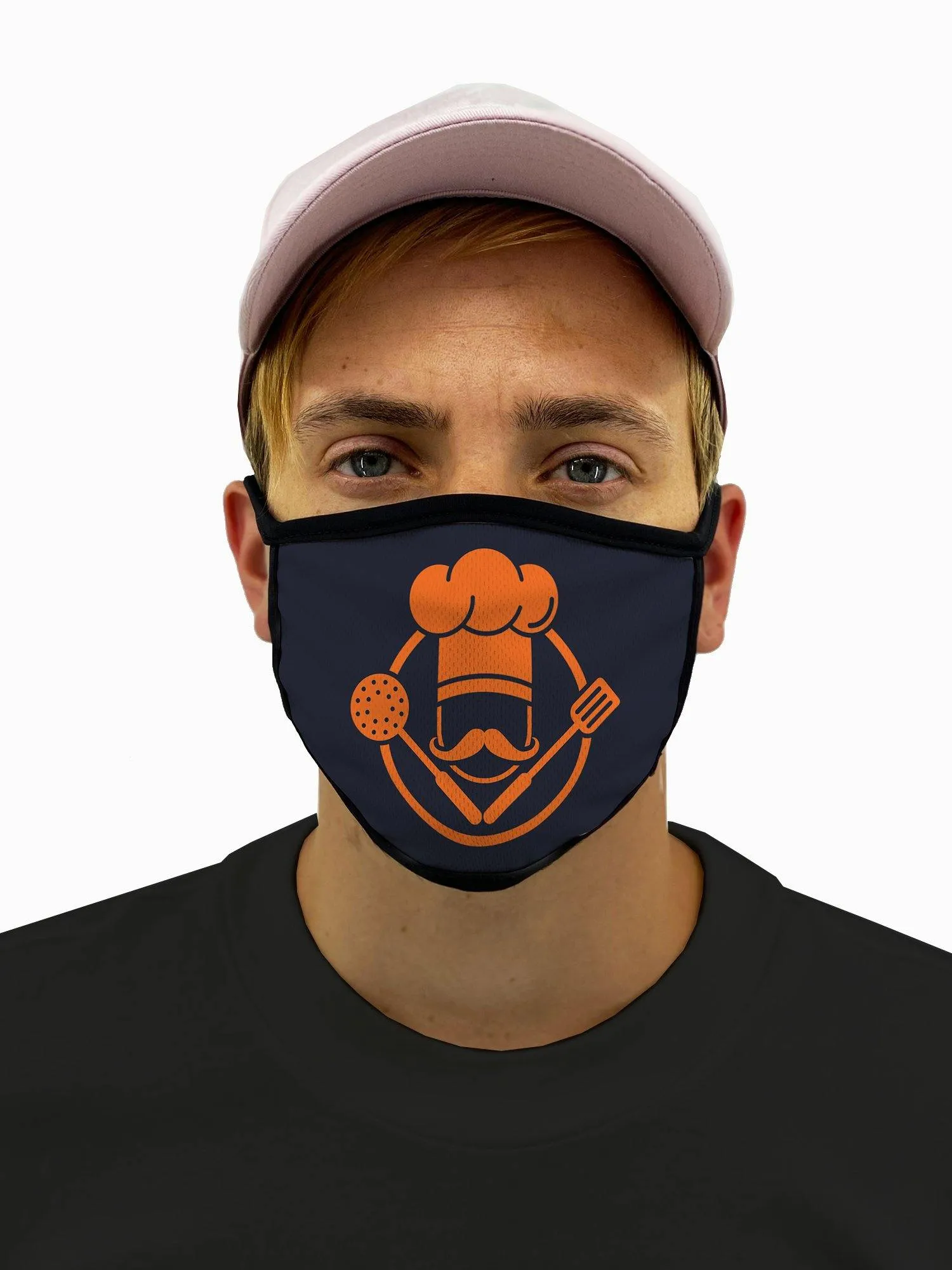 Chef Mask with Filter Pocket