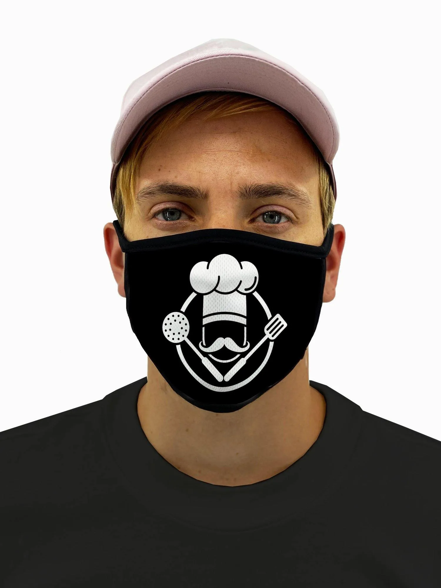 Chef Mask with Filter Pocket