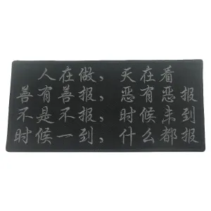 CHINESE KARMA 人在做，天在看 PATCH - BLACK FOLIAGE