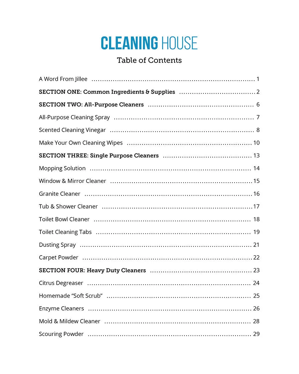 Cleaning House eBook