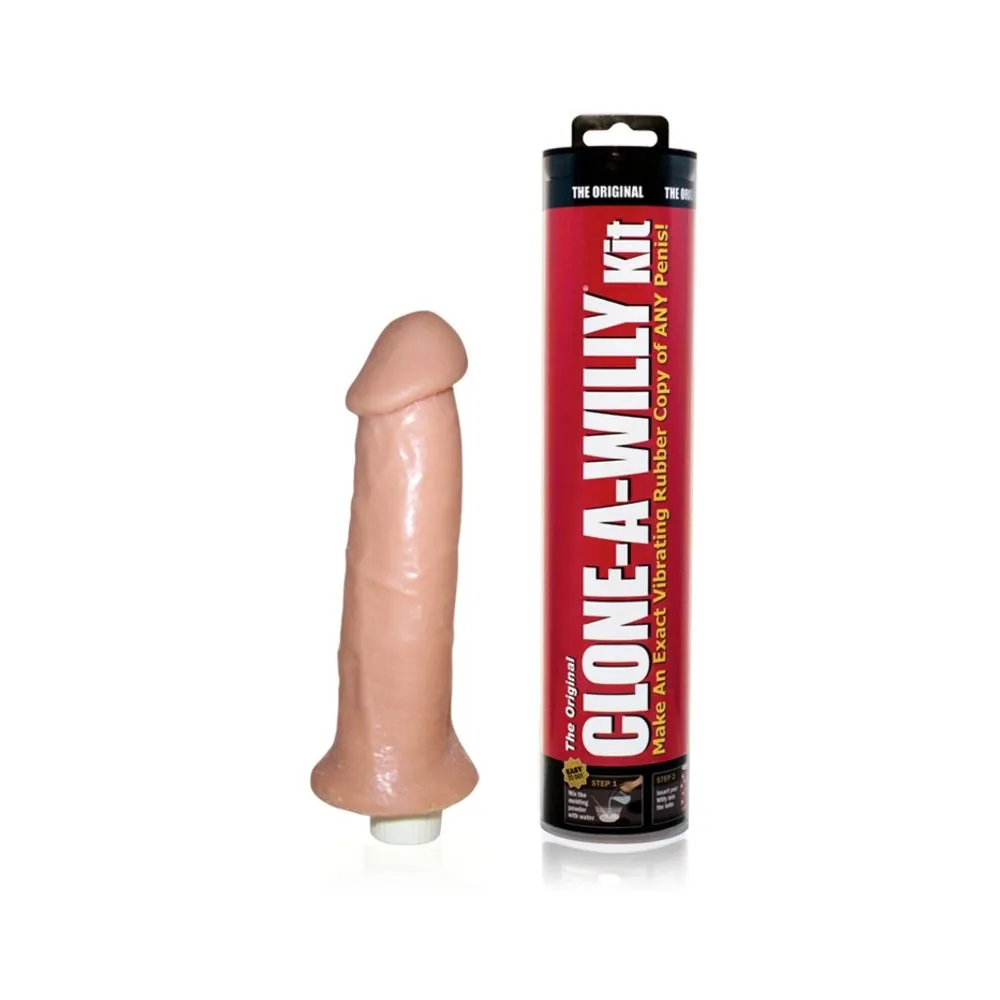 Vibrating Clone-A-Willy Kit - Hot Pink - Create Your Own Customizable Adult Toy