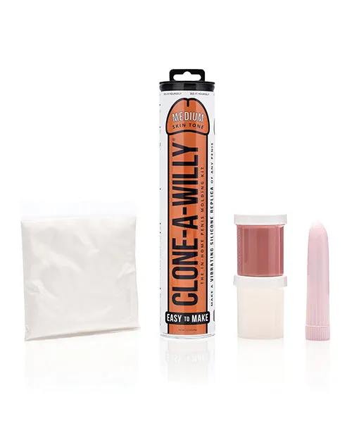 Clone-a-willy Silicone Kit - Medium Skin Tone