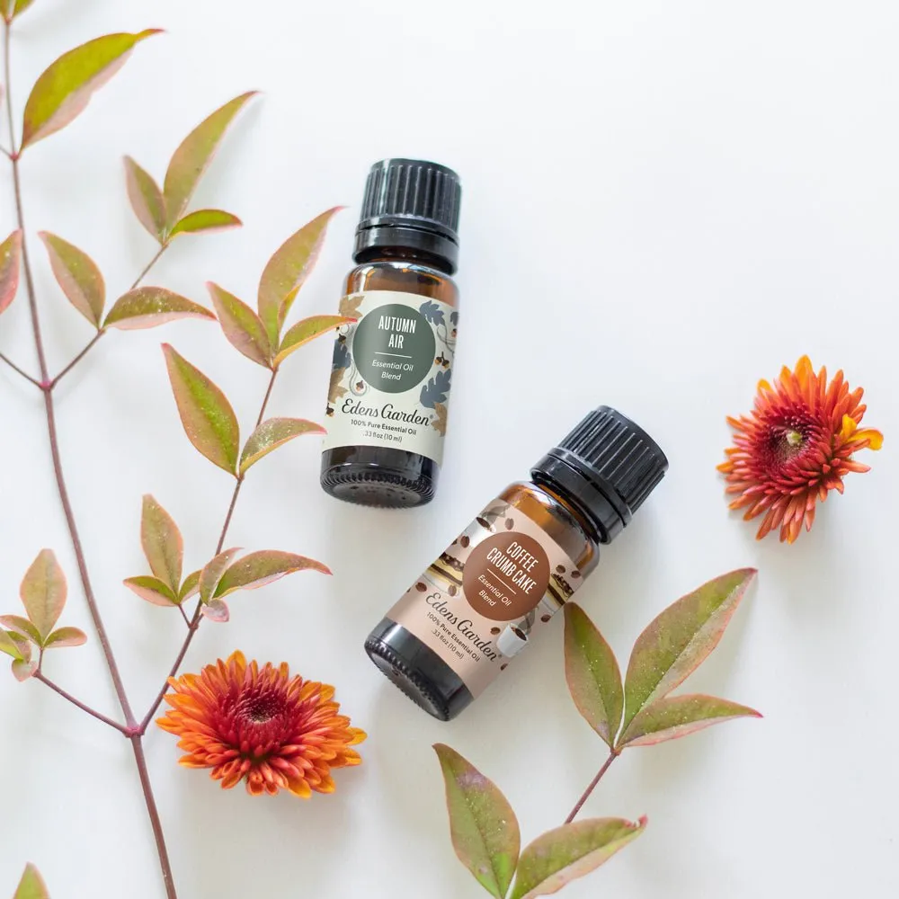 Coffee Crumb Cake Essential Oil Blend- Enchanting Warmth Of Rich Silky Vanilla Cake Mixed With Robust Coffee Infused Crumbles