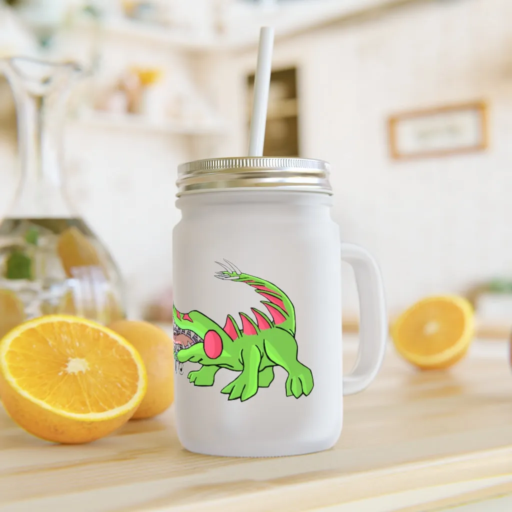 Crocodilas Mason Jar