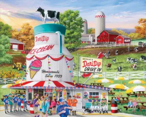 Dairy Bar (1587pz) - 1000 Piece Jigsaw Puzzle