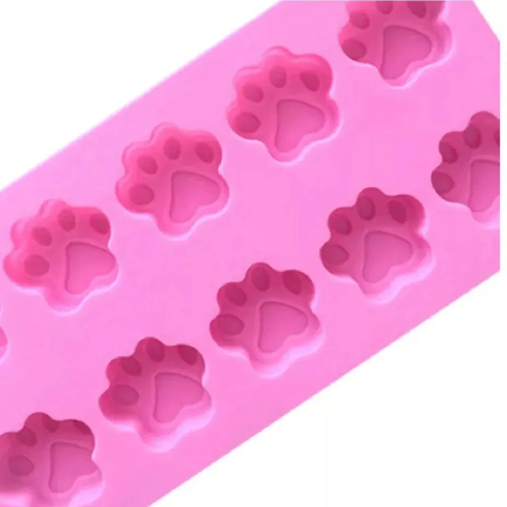 DIY Gummy Silicon Paw Shape Mould