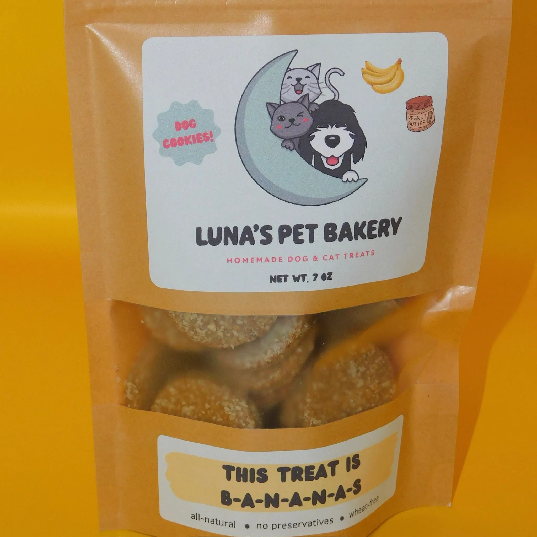 Dog Treats - This Treat is B-A-N-A-N-A-S