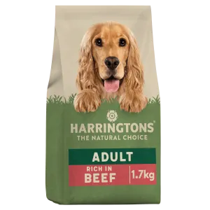 Dry Adult Dog Food Rich in Beef & Rice 1.7kg