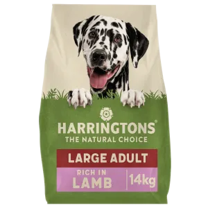 Dry Large Breed Adult Dog Food Rich in Lamb & Rice 14kg