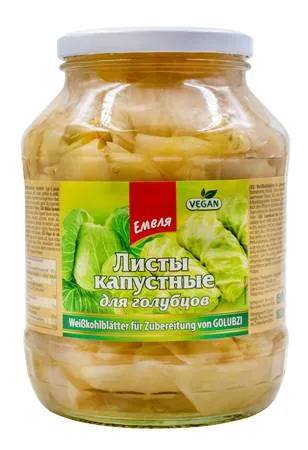 Emela white cabbage leaves for "Golubzi" 1500g