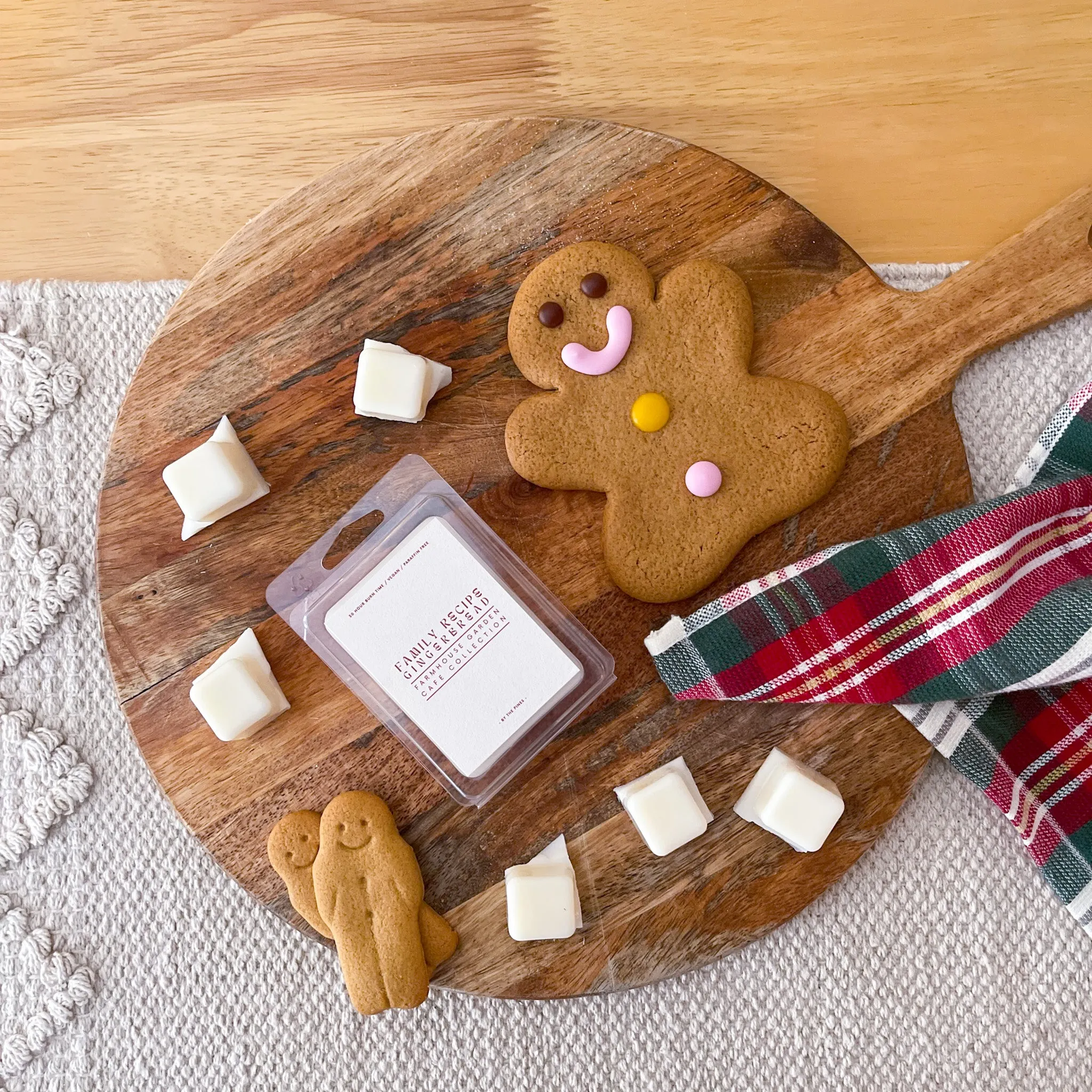 Festive Farmhouse Family Recipe Gingerbread Wax Melt