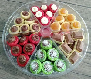 Festive Tarts Platter A / 72pcs  |||  Available during Raya only