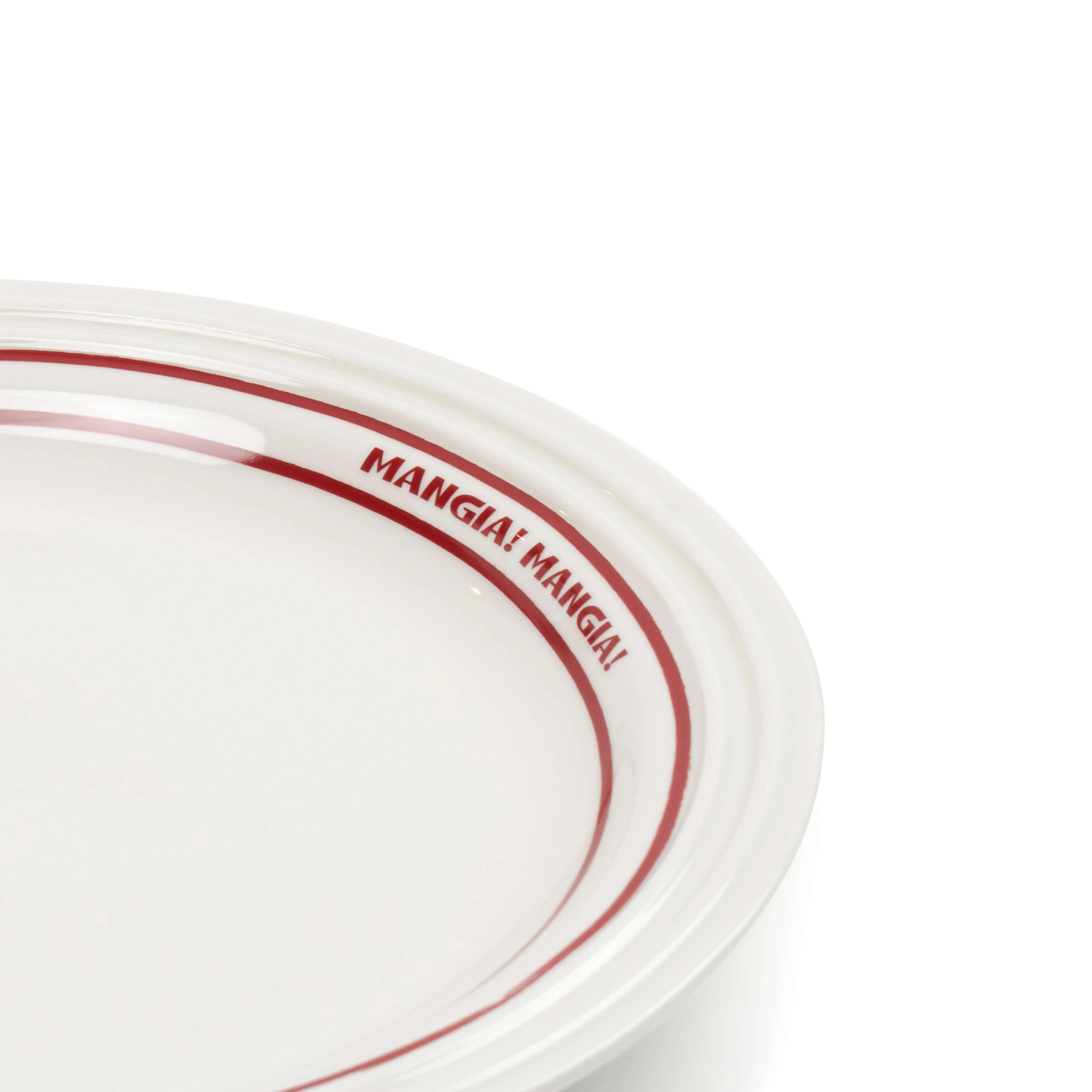 Figo Dinner Plate 25cm - Set of 6 - Red