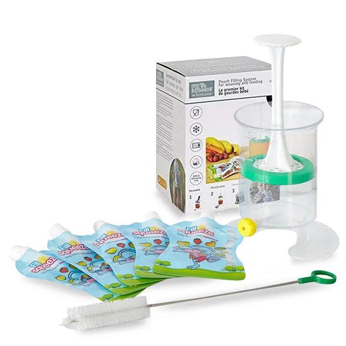 Fill n Squeeze Food Pouch Filler System