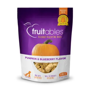 Fruitables Baked Pumpkin & Blueberry Flavor Treats 7 oz.