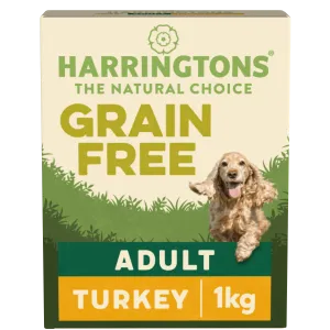 Grain-Free Dry Adult Dog Food Turkey & Sweet Potato 1kg