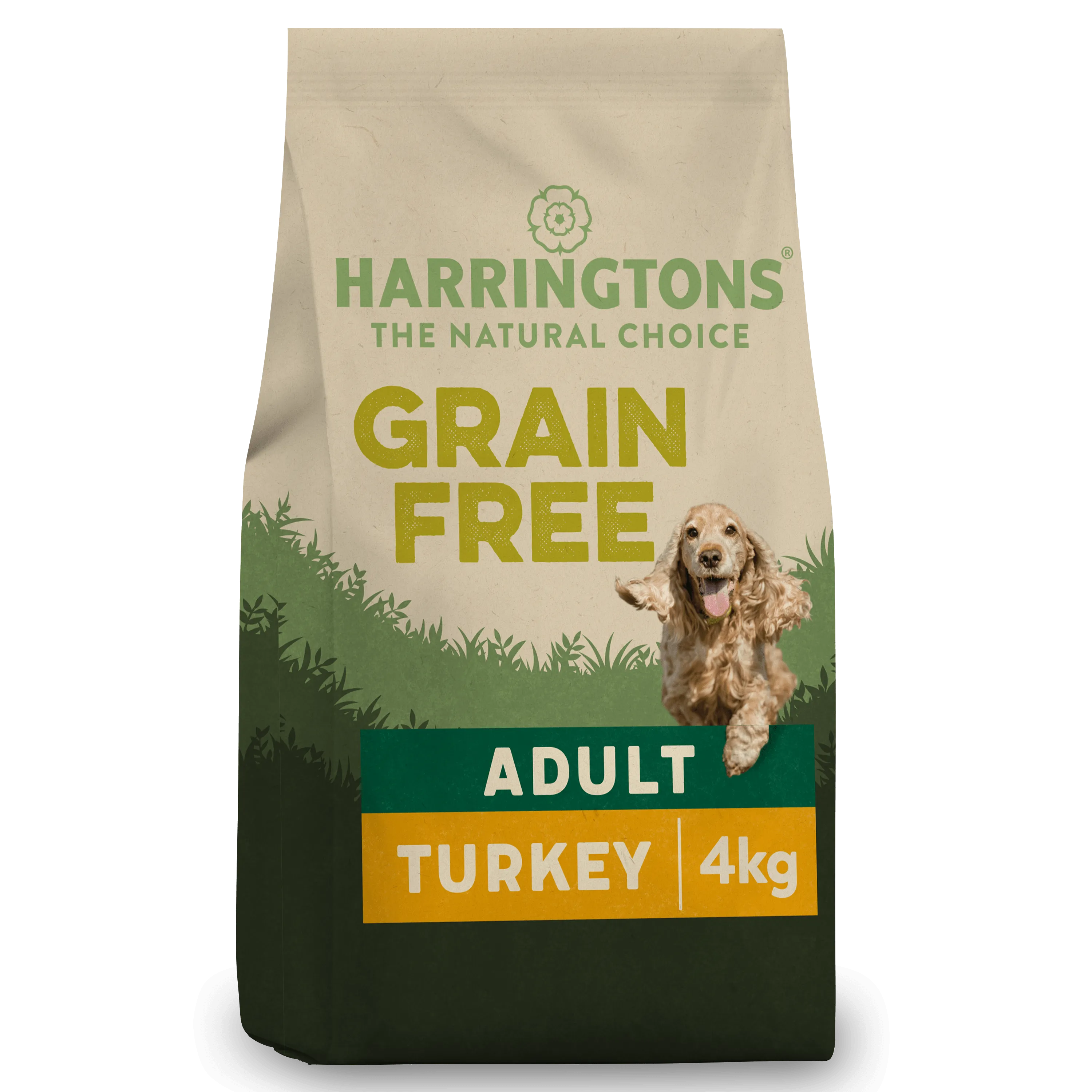 Grain-Free Dry Adult Dog Food Turkey & Sweet Potato 4kg