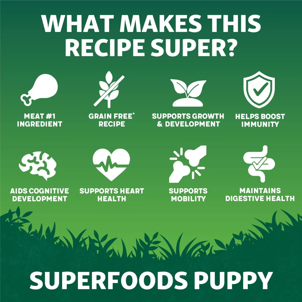 Harringtons Superfoods Grain-Free Dry Puppy Dog Food Chicken & Vegetables 10kg