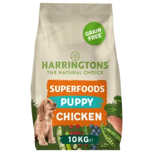 Harringtons Superfoods Grain-Free Dry Puppy Dog Food Chicken & Vegetables 10kg