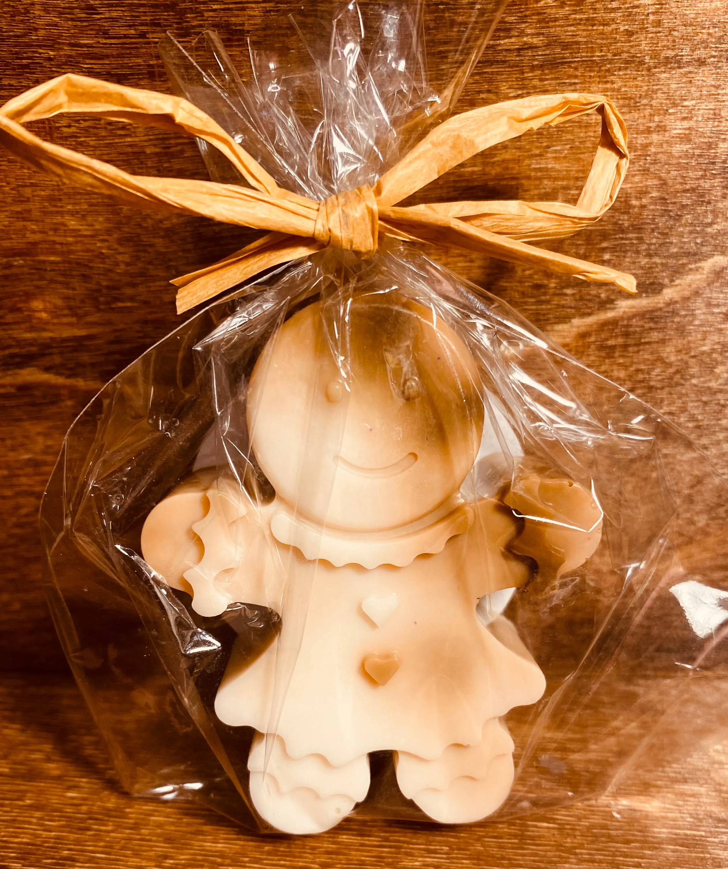 Homemade Gingerbread Boy and Girls Peppermint 3 inch Soaps