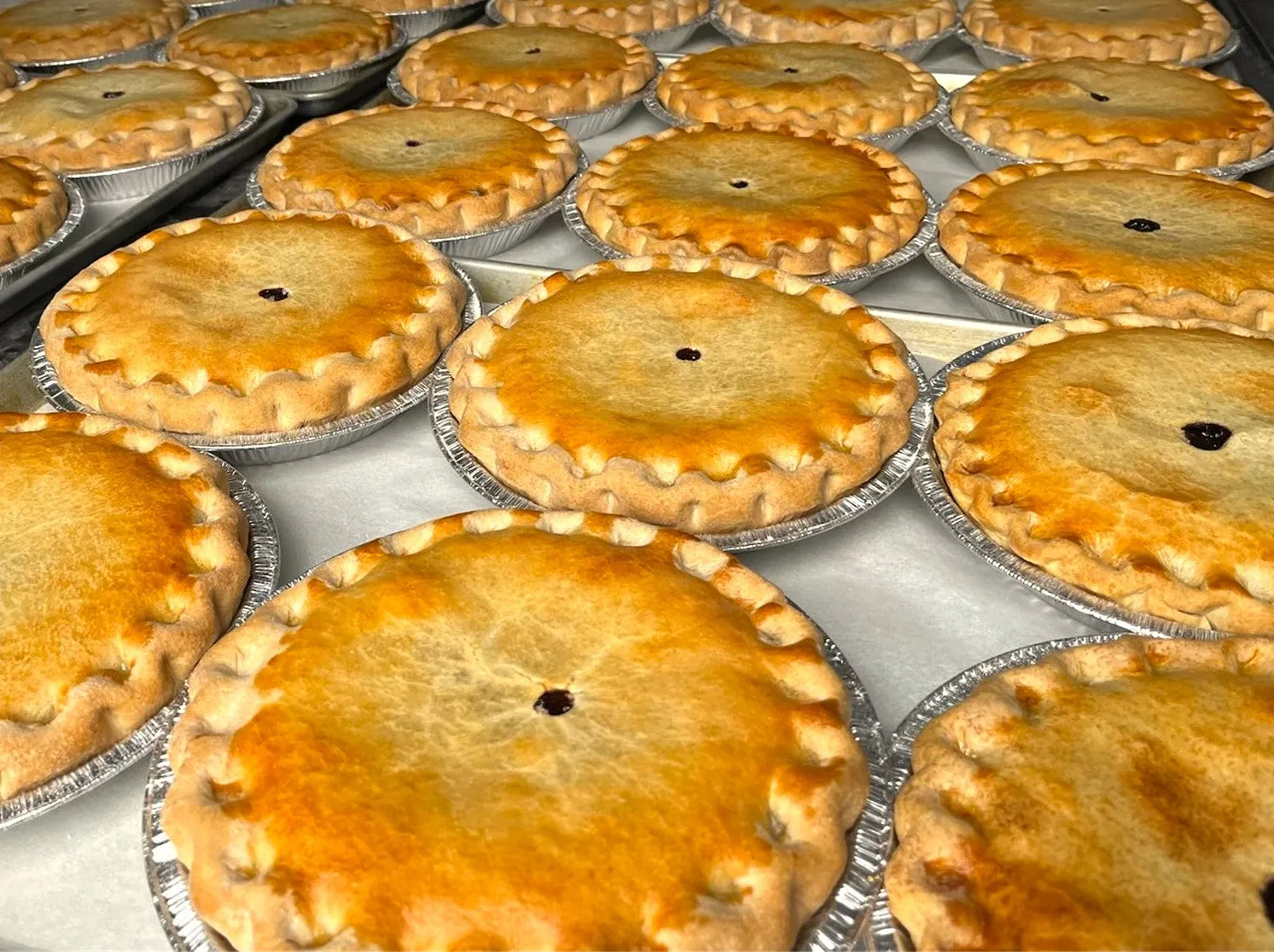 Homemade Huckleberry Pie