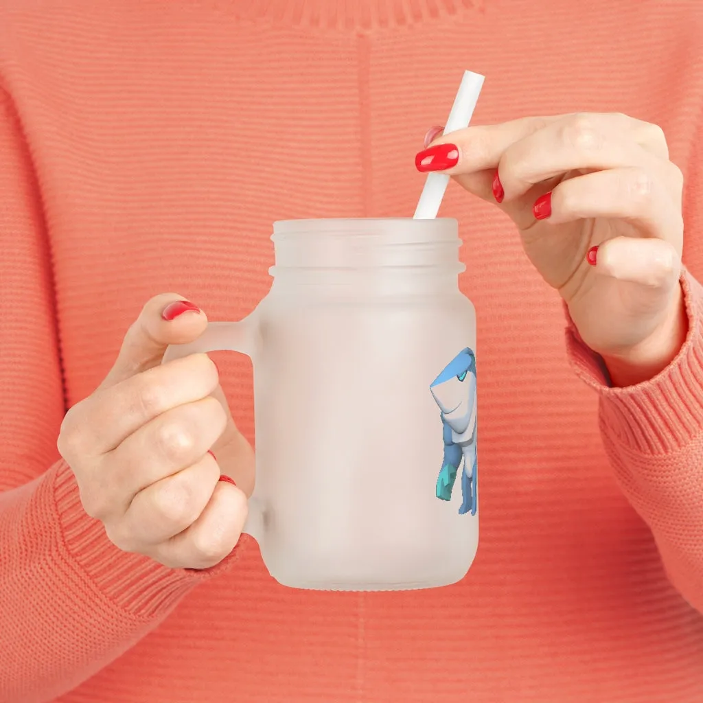 Ice Shark Mason Jar