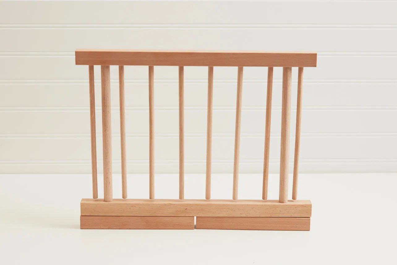 Italian Beechwood Collapsible Pasta Drying Rack by Verve Culture