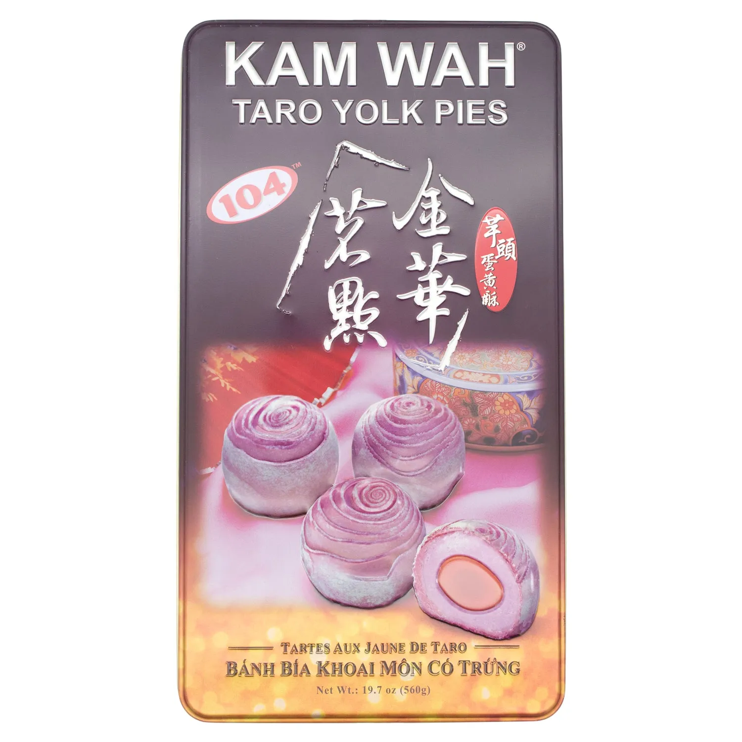 Kam Wah Egg Yolk Pies - Banh Bia