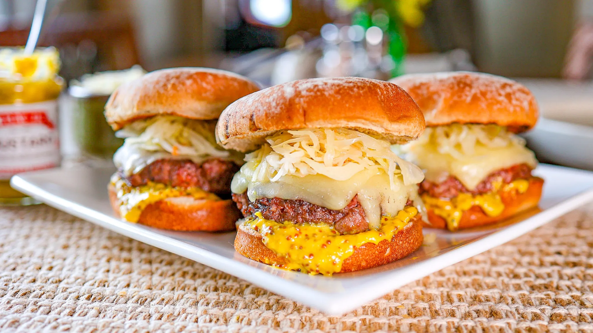 Kielbasa Burgers