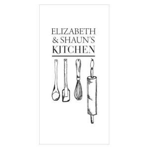 Kitchen Tools Rectangular Tag