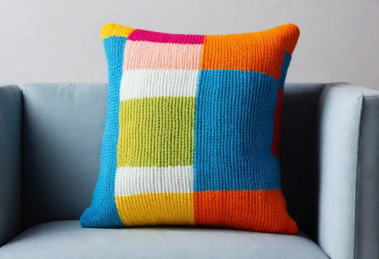 Knitted Throw Pillows