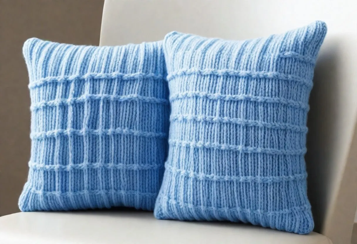 Knitted Throw Pillows