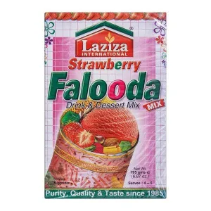 LAZIZA STRAWBERRY FALOODA 195G