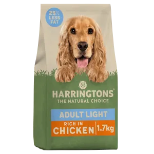 Light Dry Adult Dog Food Rich in Chicken & Rice 1.7kg