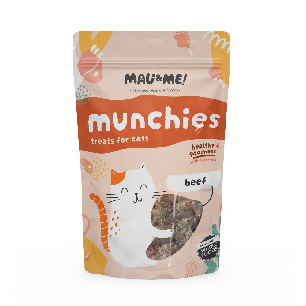 Mau&Me! Cat Treats Munchies Beef 60g