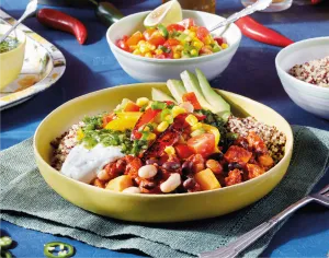 Mexican Bean Burrito Bowl